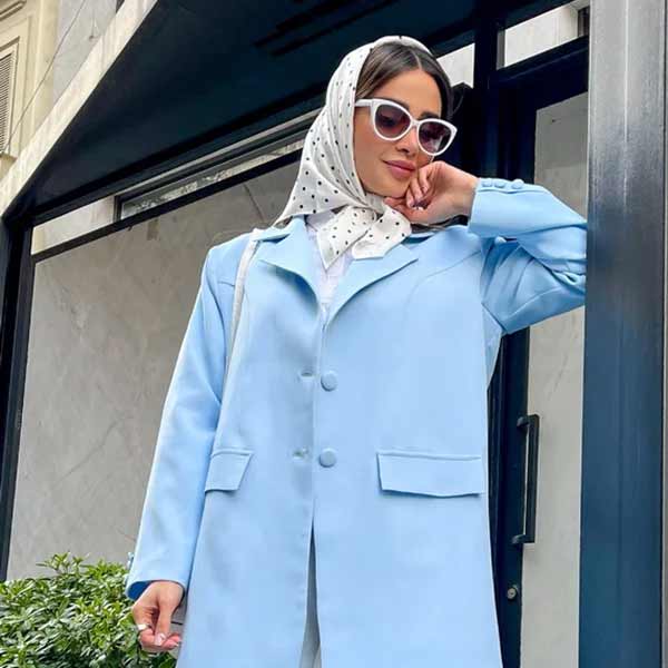 مدل بستن روسری کوتاه دخترانه با روش های جذاب باکلاس و لاکچری