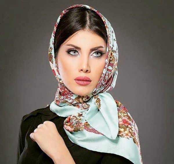 مدل بستن روسری کوتاه دخترانه با روش های جذاب باکلاس و لاکچری