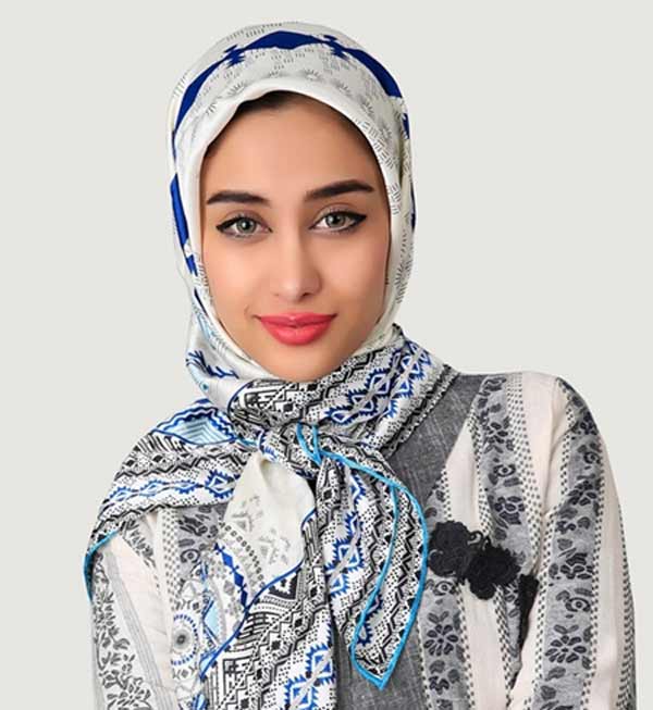 مدل بستن روسری کوتاه دخترانه با روش های جذاب باکلاس و لاکچری
