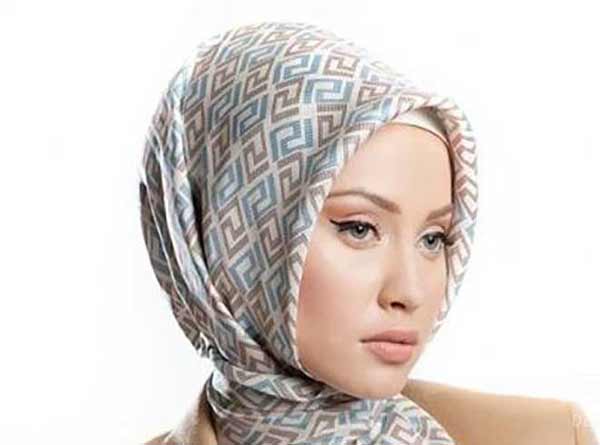 مدل بستن روسری کوتاه دخترانه با روش های جذاب باکلاس و لاکچری