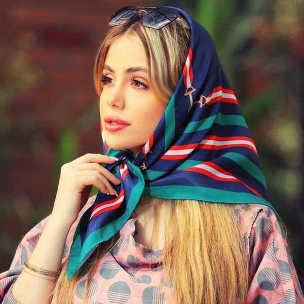 مدل بستن روسری کوتاه دخترانه با روش های جذاب باکلاس و لاکچری