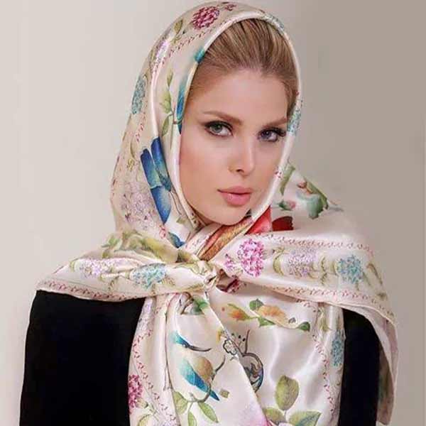 مدل بستن روسری بزرگ و کوچک با طرح های بسیار شیک جذاب و لاکچری