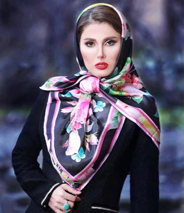 مدل بستن روسری بزرگ و کوچک با طرح های بسیار شیک جذاب و لاکچری