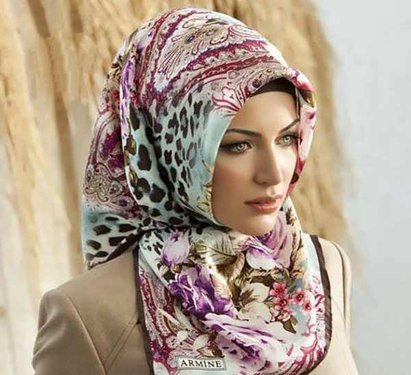 مدل بستن روسری مجلسی شیک با مدل هایی که جایی ندید جذاب و ترند