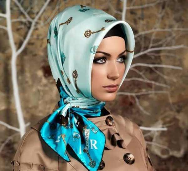 مدل بستن روسری مجلسی شیک با مدل هایی که جایی ندید جذاب و ترند