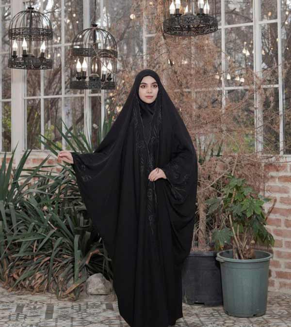 مدل چادر لبنانی زیبا جذاب ساده و ایده آل که همه عاشقش میشن
