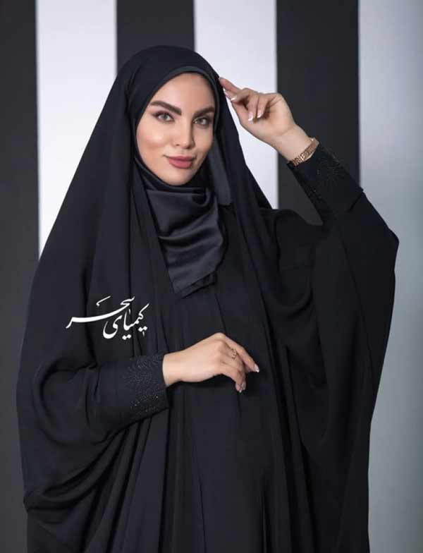 مدل چادر لبنانی زیبا جذاب ساده و ایده آل که همه عاشقش میشن