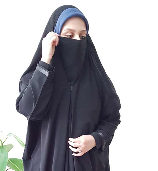 مدل چادر لبنانی صدفی شیک جذاب زیبا با طرح های خانومانه و باوقار