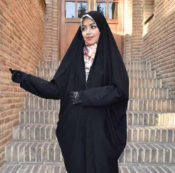 مدل چادر لبنانی صدفی شیک جذاب زیبا با طرح های خانومانه و باوقار