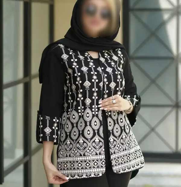 مدل مانتو کوتاه برای عید ۱۴۰۳با طرح های کتی اسپرت و مجلسی زیبا