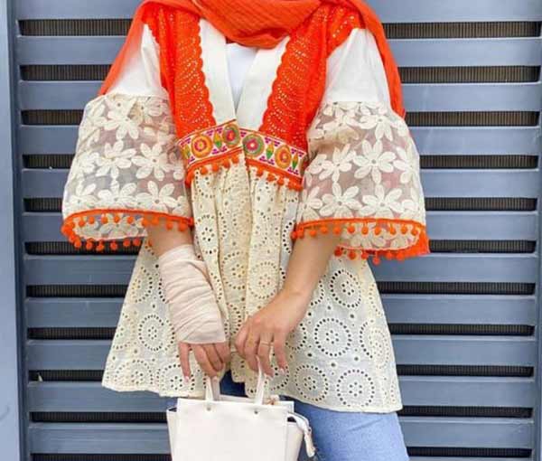 مدل مانتو کوتاه برای عید ۱۴۰۳با طرح های کتی اسپرت و مجلسی زیبا