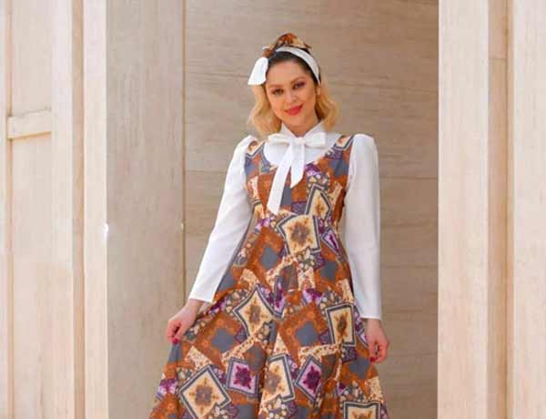 مدل سارافون ستایش با طرح های ساده و گلدار زیبا زنانه و دخترانه