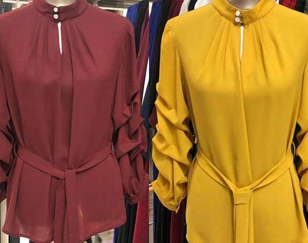 مدل شومیز ساده بلند با رنگ ها و طرح های متنوع به روز و باکلاس