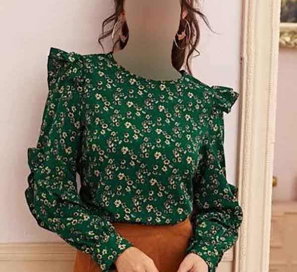 مدل شومیز طرح دار جدید راه راه و گلدار متنوع شیک و خوش استایل