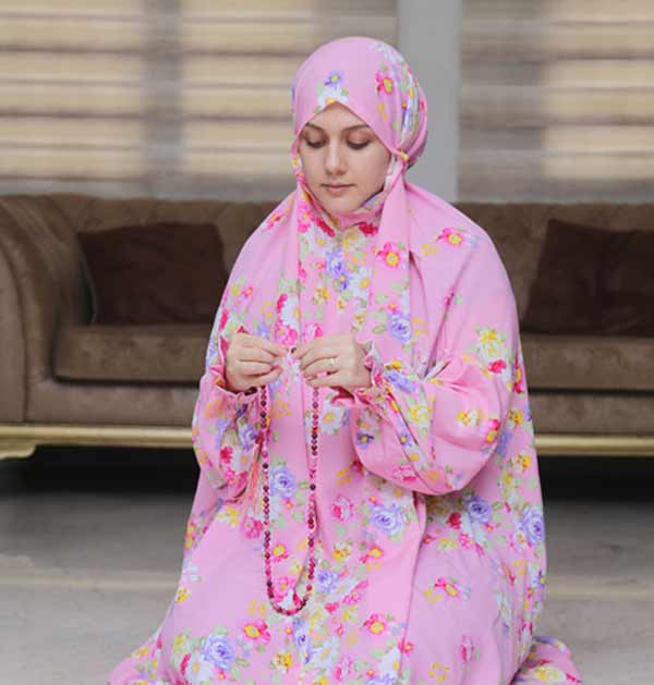 مدل چادر نماز عربی زیبا ساده جذاب با ایده های جدید زنانه و دخترانه