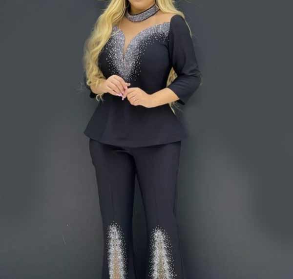 مدل کت و شلوار زنانه بلند با رنگ ها و طرح های جذاب باکلاس و ترند