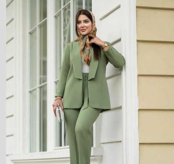 مدل کت و شلوار زنانه اینستاگرام با ایده های ساده طرحدار جذاب و خفن