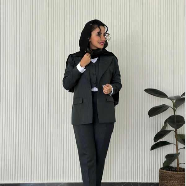 مدل کت و شلوار زنانه اینستاگرام با ایده های ساده طرحدار جذاب و خفن