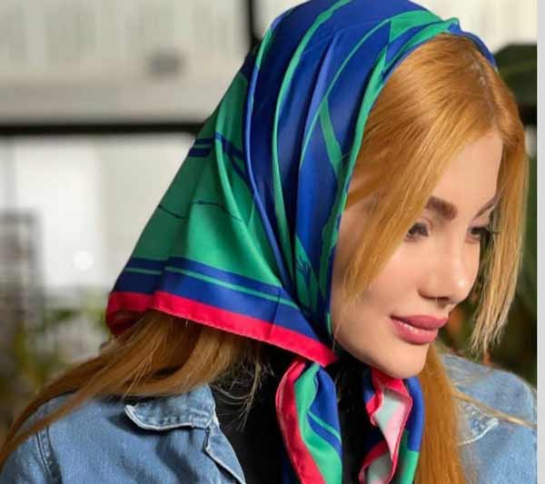 مدل روسری برای عید با طرح های ساده و گلدار زیبا شیک و مدسال