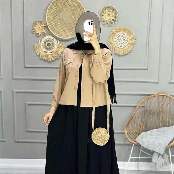 مدل سارافون عید ۱۴۰۳ بسیار زیبا جذاب مدسال و دیدنی برای شیک پوشان