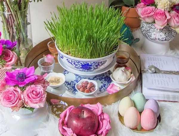 مدل سفره هفت سین با ایده های بسیار زیبا خلاقانه متنوع و جدید