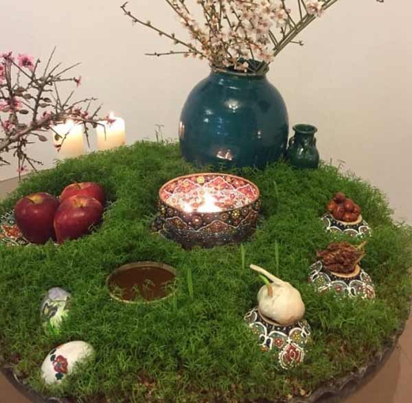 مدل سفره هفت سین با ایده های بسیار زیبا خلاقانه متنوع و جدید