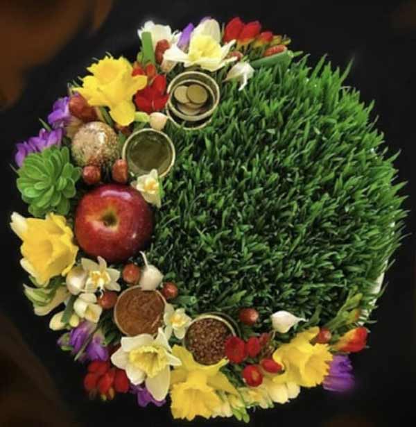 مدل سفره هفت سین با ایده های بسیار زیبا خلاقانه متنوع و جدید