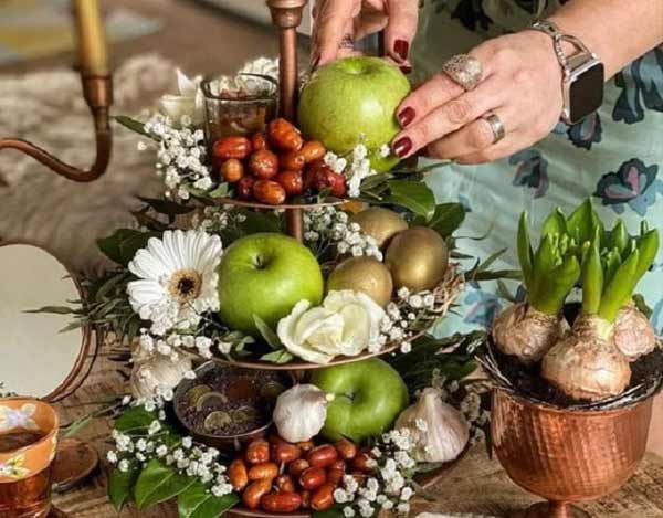مدل سفره هفت سین با ایده های بسیار زیبا خلاقانه متنوع و جدید