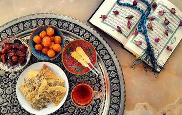 مدل سفره سحر بسیار زیبا ساده برای مهمانی های باکلاس و لاکچری