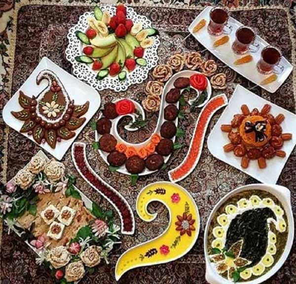 سفره افطار لاکچری جذاب خوشگل با نکات و ایده های خفن و خلاقانه