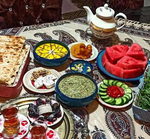 سفره افطار ساده با ایده های گوناگون خلاقانه خوشمزه و خوشگل