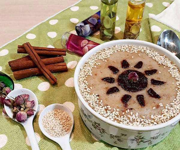 تزیین حلیم برای ماه رمضان با ایده های زیبا ساده خلاقانه خوشمزه خاص