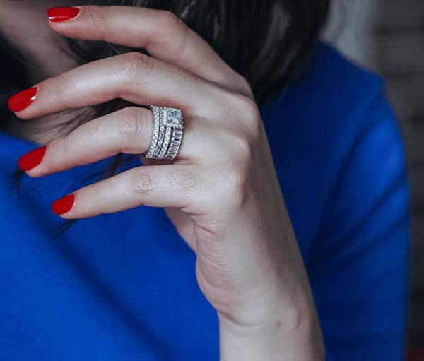 حلقه ازدواج جدید طلا و جواهر + بسیار جذاب خاص و باکلاس