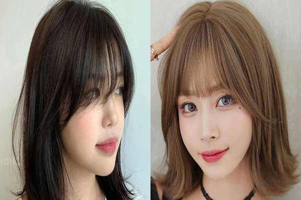 مدل چتری کره ای کوتاه و بلند + زیباترین مدل های ترند شده و خاص