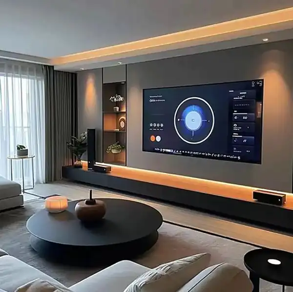 مدل دکوراسیون تلویزیون روی دیوار + قشنگ ترین دیزاین های پشت تلویزیون روی دیوار