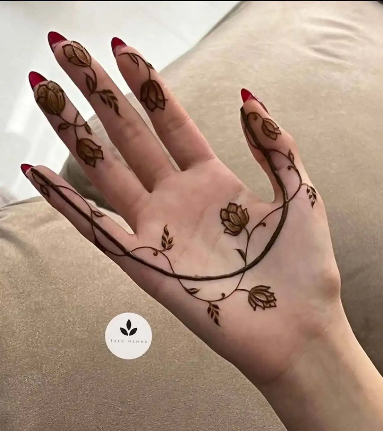 مدل حنا پینترستی + زیباترین مدل های حنا که تاکنون دیده اید