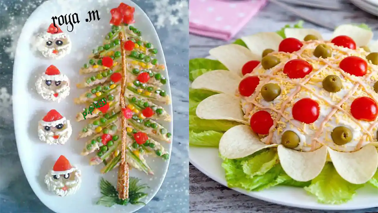 تزیین الویه + زیباترین روش های تزیین الویه از بهترین سر آشپزهای جهان