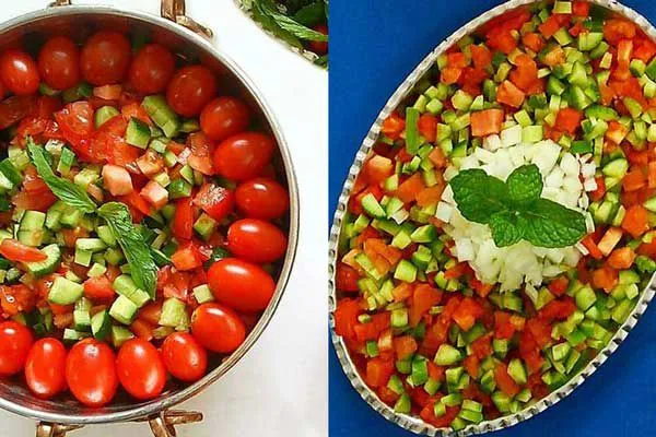 مدل سالاد بدون هویج + 15 مدل سالاد بدون هویج برای مهمانی و روزمره