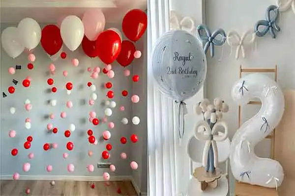 دیزاین بادکنک + ایده های ساده و لاکچری دیزاین بادکنک برای تولد و مراسمات