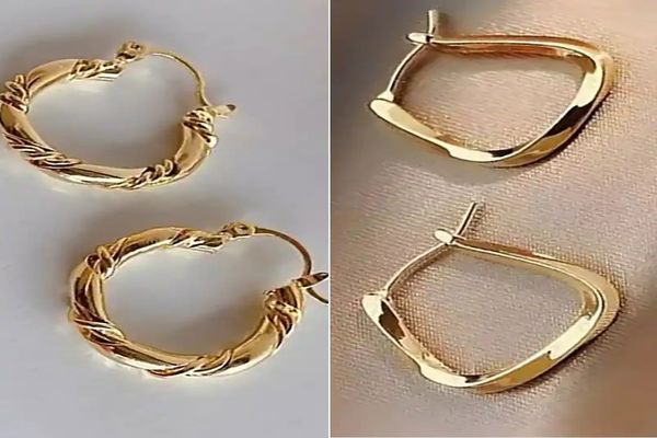 مدل گوشواره حلقه ای طلا+۱۵ مدل گوشواره حلقه ای طلا ظریف و شیک