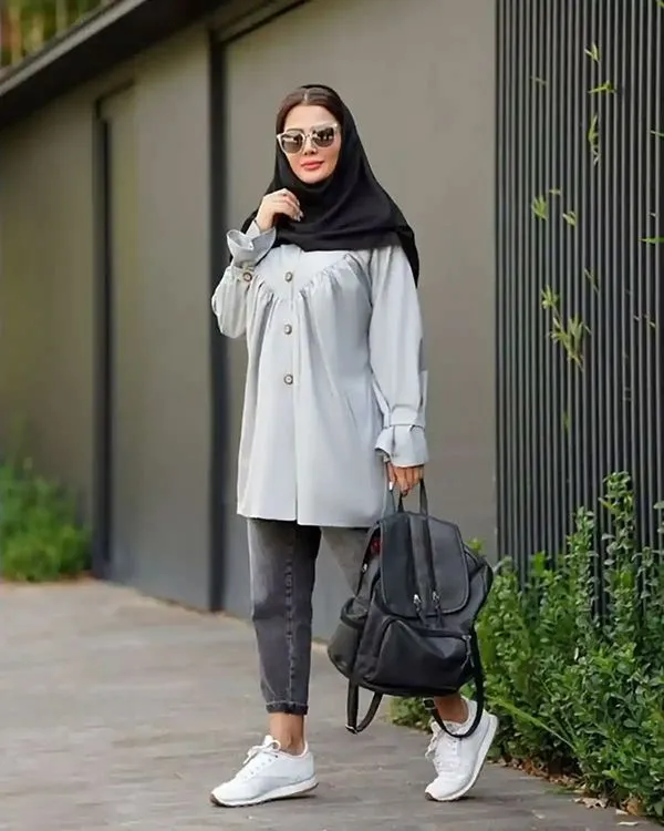 مدل مانتو اسپرت + 15 مدل مانتو اسپرت راحتی با استایل شیک