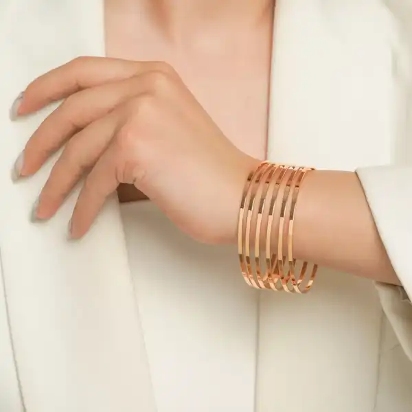 مدل النگو اینه ای جدید + انواع نازک و پهن النگو اینه ای جدید دخترانه و زنانه