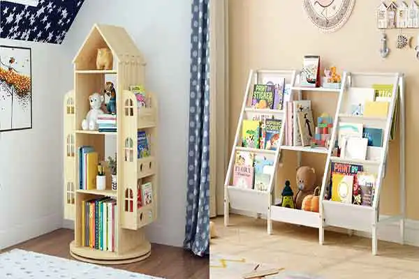 مدل کتابخانه اتاق کودک + طرح های ساده و شیک بچگانه کتابخانه اتاق کودک ترند