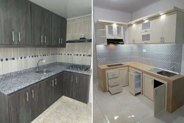 مدل کابینت ال +15 عکس جذاب