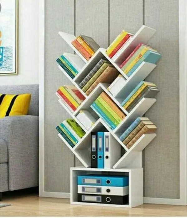 مدل کتابخانه ام دی اف + انتخابی کاربردی برای فضاهای مدرن و امروزی