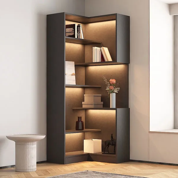 مدل کتابخانه ام دی اف + انتخابی کاربردی برای فضاهای مدرن و امروزی