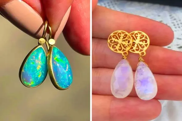 مدل گوشواره اشکی+10 عکس جذاب