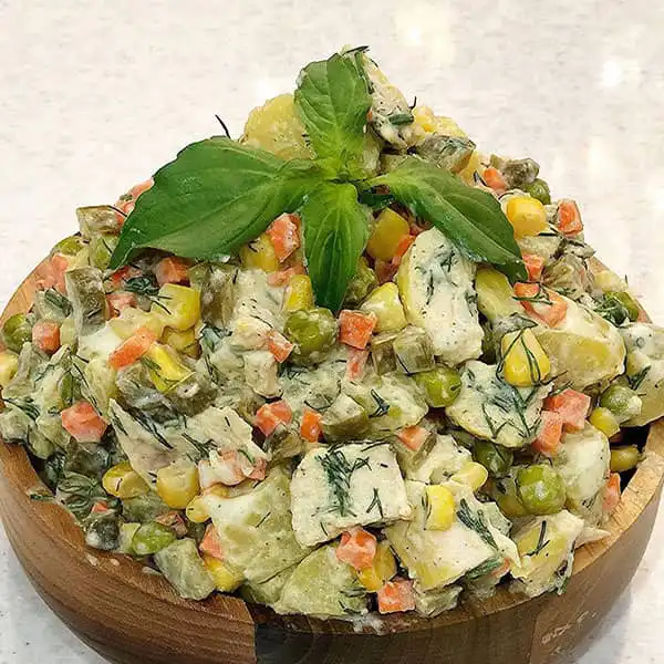 انواع سالاد برای مهمانی + تهیه انواع سالاد برای مهمانی خوش رنگ و خوشمزه رستورانی