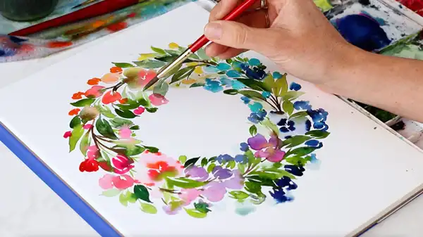 ایده نقاشی آبرنگ + طرح های جذاب و ایده نقاشی آبرنگ ساده و جدید و مدرن