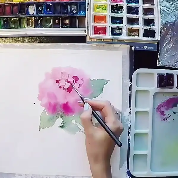 ایده نقاشی آبرنگ + طرح های جذاب و ایده نقاشی آبرنگ ساده و جدید و مدرن